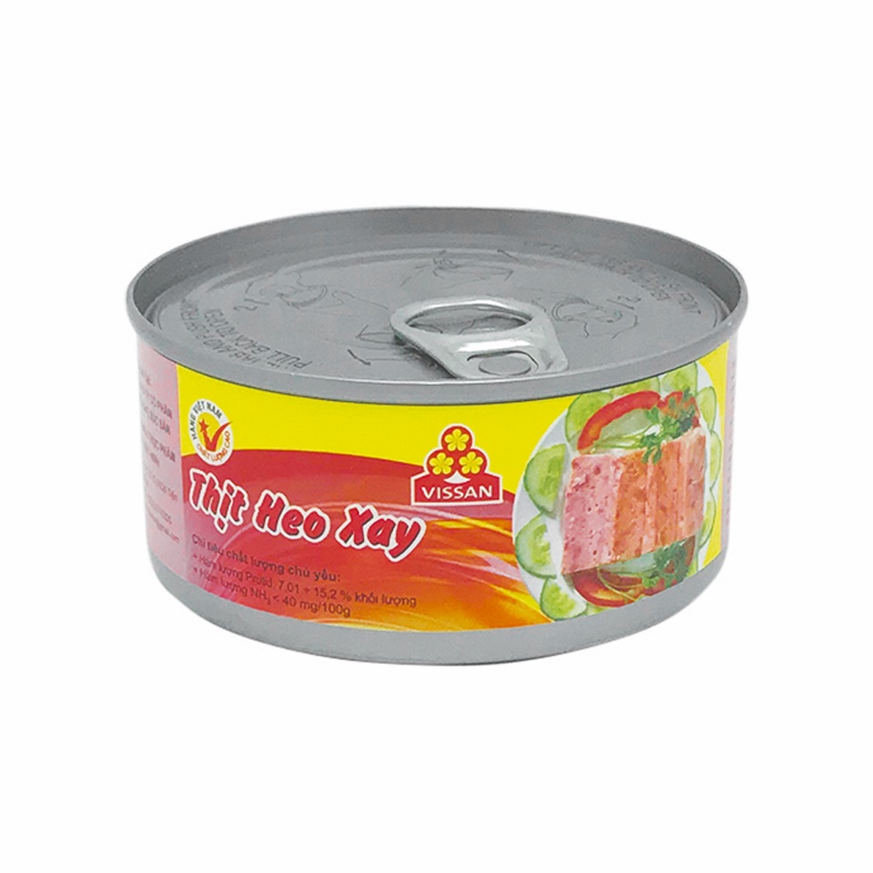 Thịt Hộp Vissan Bò/Heo 150g-170g