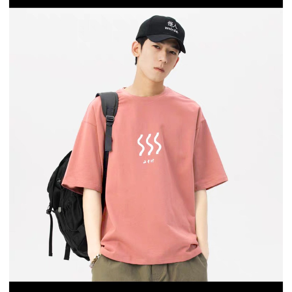 Áo thun Stee SMOKE ATIT In Light Pink Unisex