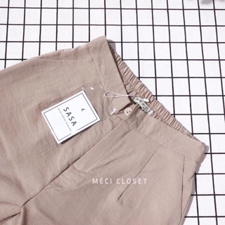 Quần Culottes đũi lửng khoá thật