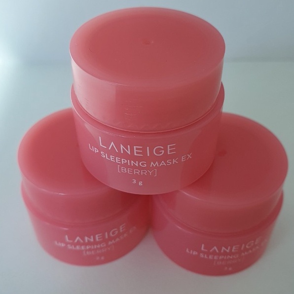 Mặt nạ ngủ môi Laneige Lip Sleeping Mask mini 3g (màu hồng) -son dưỡng môi Hàn Quốc