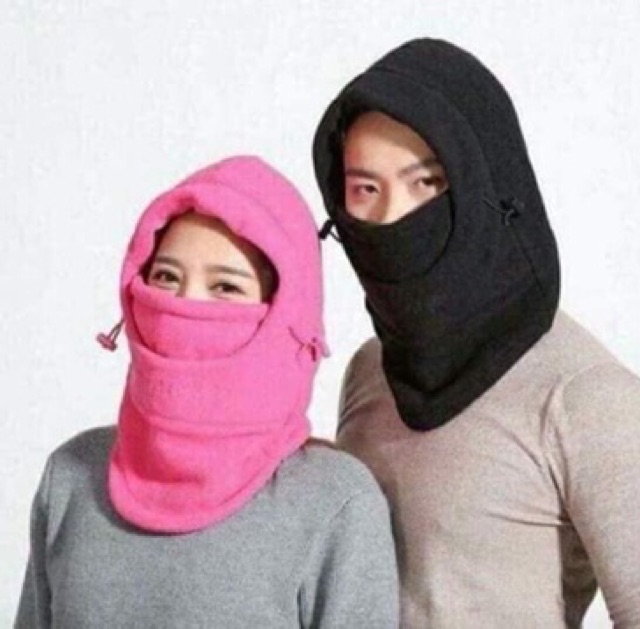 Mũ trùm đầu 2in1 giữ ấm cực tốt