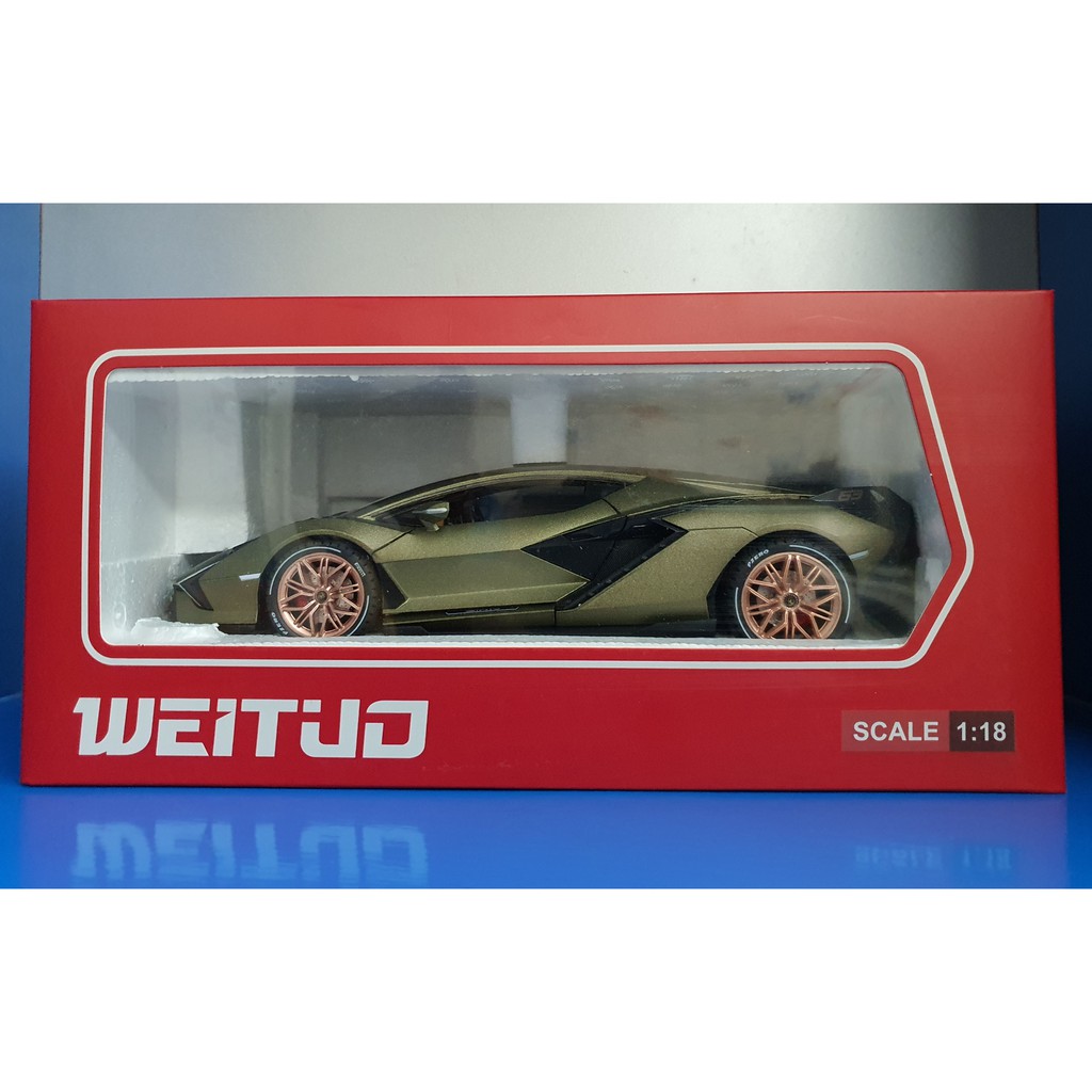 Siêu xe mô hình Lamborghini Sian FKP 37 tỉ lệ 1:18 [nguyên hộp]