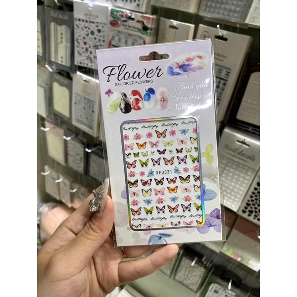 Sticker dán móng tay nhiều hình