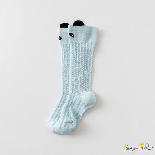 Loveq- Vớ Dài Qua Đầu Gối Họa Tiết Động Vật Dễ Thương Thoáng Khí Giữ Ấm Cho Bé