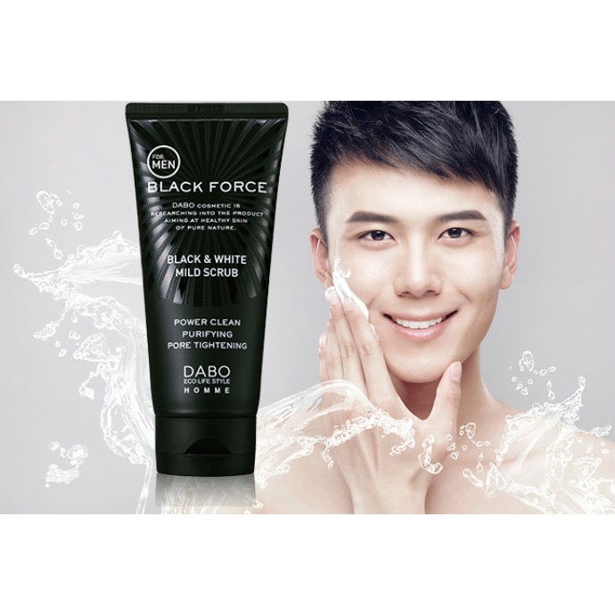 Sữa rửa mặt dành cho Nam, Trắng Da, Thải Độc, Giảm Mụn, Sạch Nhờn Cho Nam