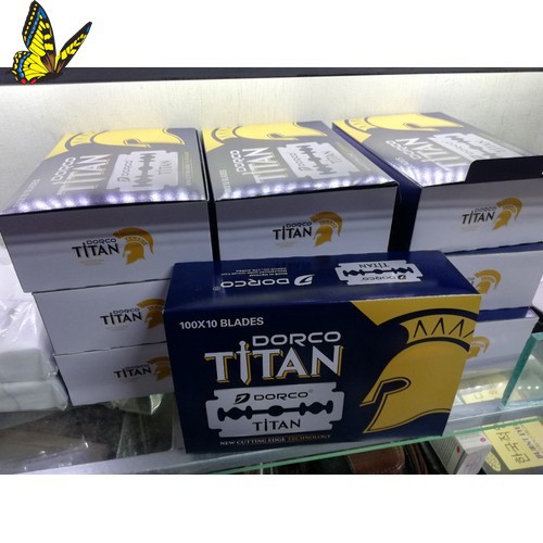 hộp nhỏ 10 lưỡi lam titan siêu bén