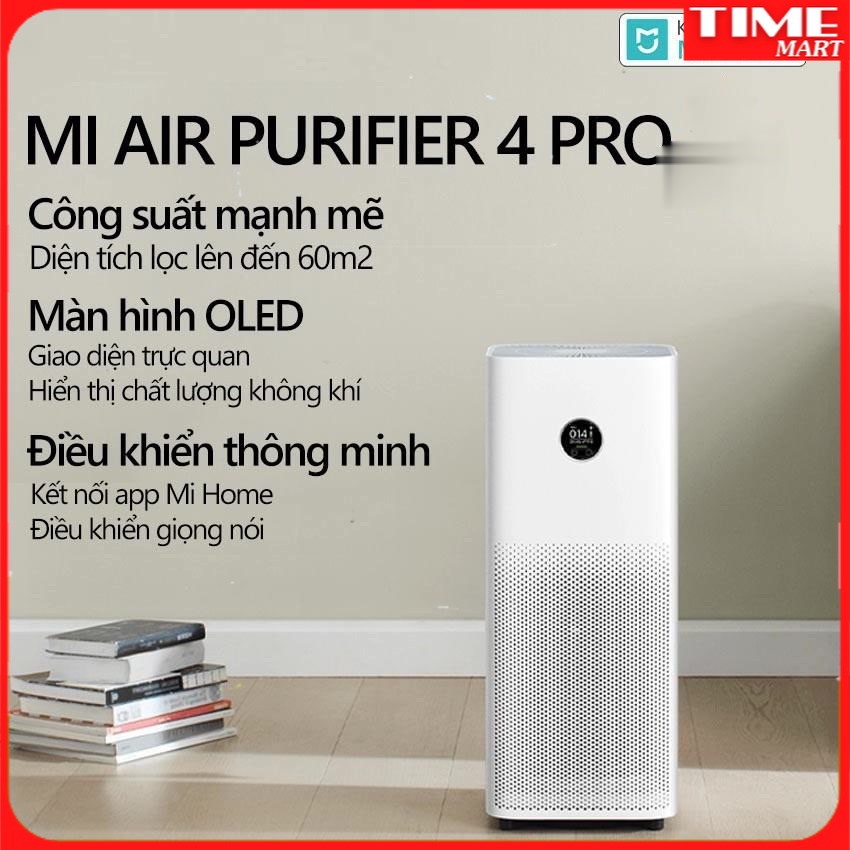 Máy Lọc Không Khí Xiaomi Smart Air Purifier 4 Pro [TIME_MART siêu thị tiện ích gia đình]