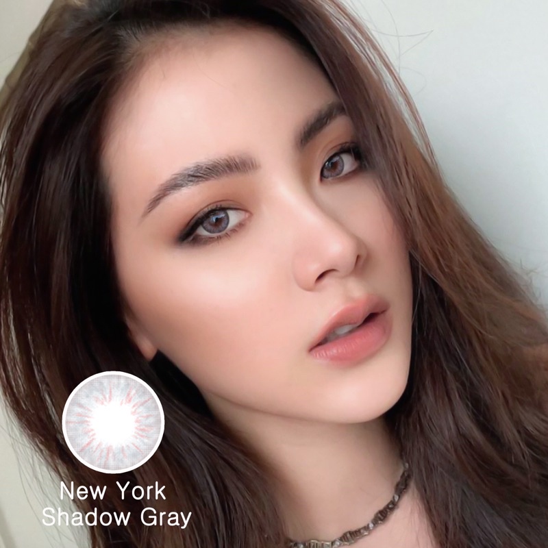 (8.6/14.0) Kính áp tròng 0 độ màu 1 ngày (Korea) Shadow Gray, Light Gray, Cinnamon, Sea Green