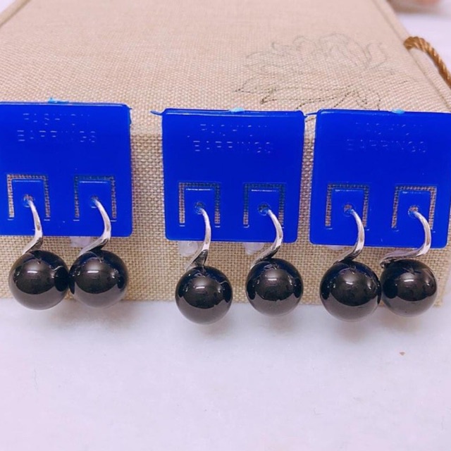 Bông tai móc câu bạc, mã trang sức chưa từng hết hot hit, nhẹ nhàng phong cách Mainomi Shop Bạc Xinh