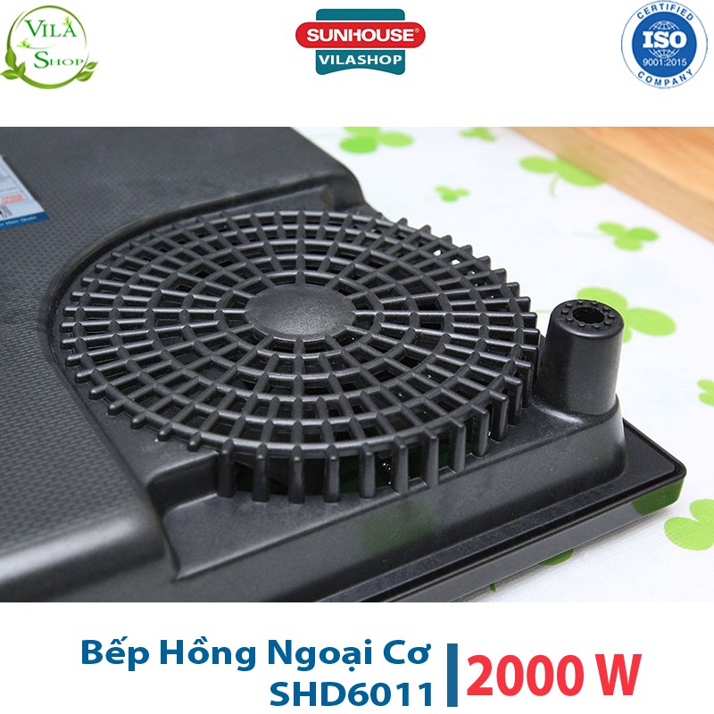 Bếp Hồng Ngoại Cơ Sunhouse SHD6011, Bếp Hồng Ngoại Đa Năng - Sử Dụng Cho Tất Cả Các Loại Nồi