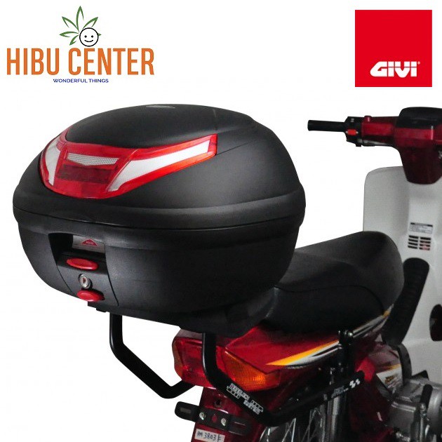 Thùng Givi E350RN FLOW II Công Nghệ Monolock Gắn Sau Xe Máy Motor Tay ga Kèm Đế Đệm Hàng Chính Hãng – HBCENTER
