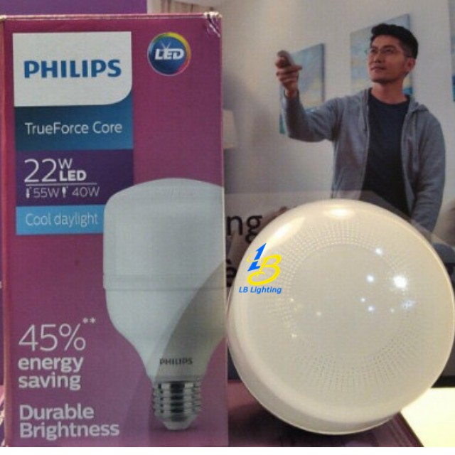 Bóng đèn led Trụ 22w Philips , chính hãng, tuổi thọ cao, tiết kiệm điện , cực sáng - Lê Bùi Lighting