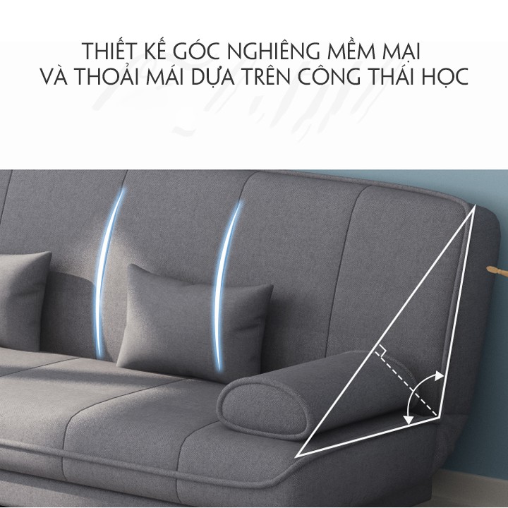 [GIÁ TỐT + SẴN HÀNG] Ghế Sofa Giường Sofa Phòng Khách Cao Cấp Sofa bed (Dài:1,2 -1,8m x Rộng 1m) - 203, 203-1