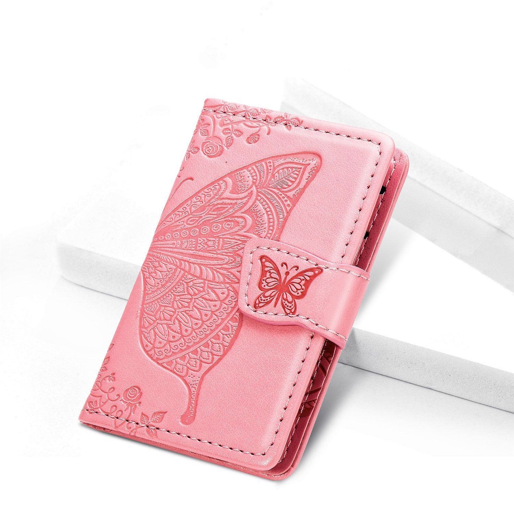 MIHAN1 Ví Da Gập 4 Ngăn Đựng Thẻ Điện Thoại