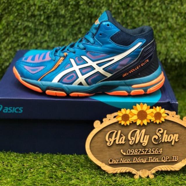 [Đại Sale] Giày bóng chuyền, cầu lông cao cổ Asics uy tin < =