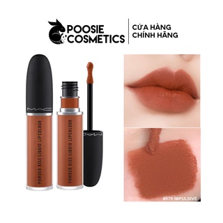 Son Kem MAC Powder Kiss Liquid Lipcolour - 979 Impulsive