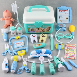 Đồ chơi bác sĩ màu hồng, xanh cực đáng yêu cho bé