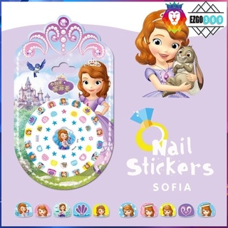 🇻🇳ready stock🇻🇳3D Elsa Frozen nail stickers for kids🔙COD