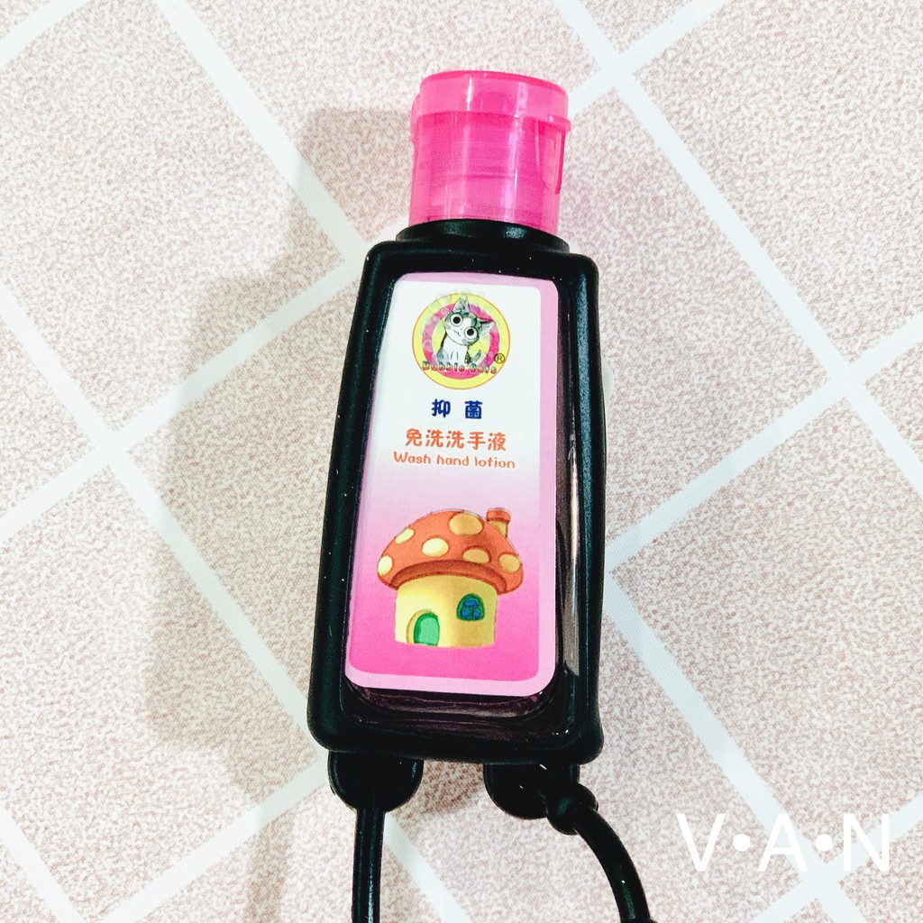 TẶNG KÈM NƯỚC RỬA TAY - Túi Đựng Chai Nước Rửa Tay Mini Tiện Lợi Hình Nhân Vật Hoạt Hình PANDA