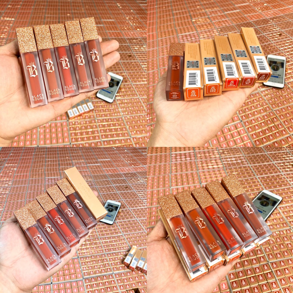 {XẢ KHO SỈ} Ver07 (A33~A37) Son Kem Lì BLACKROUGE Air Fit Velvet Lip Tint 3.5g | BigBuy360 - bigbuy360.vn
