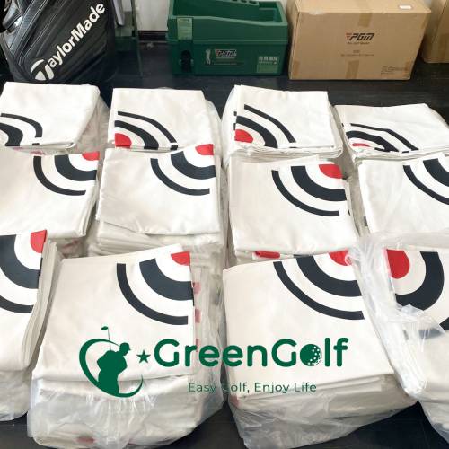Hồng tâm golf loại 1 cao cấp,không mục, không rách, 1.5mx1.5m,chất liệu bạt nhập khẩu nặng 1kg