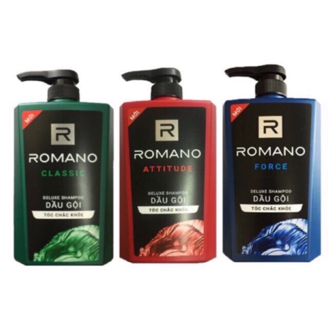 Dầu gội đầu romano 650g