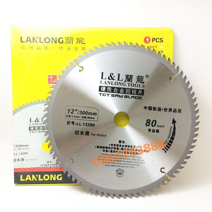 lưỡi cưa gỗ 300mm
