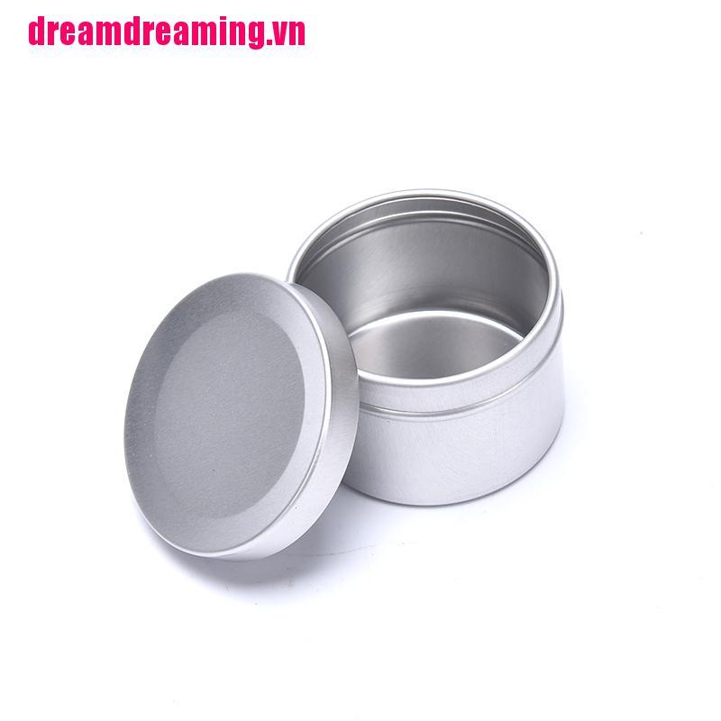 Hộp Đựng Nến Hình Tròn Thiết Kế Dễ Thương Tiện Dụng