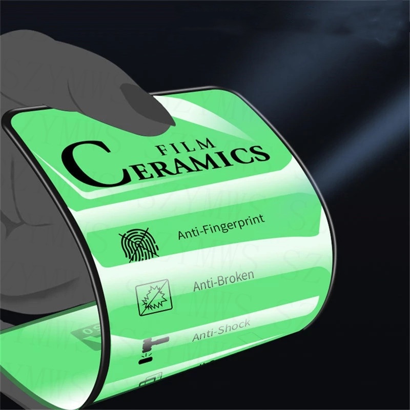 Miếng Dán Bảo Vệ Màn Hình Bằng Gốm Cho Samsung Galaxy S23 S22 S21 S20 Ultra Plus S21 S20 FE Note 20 Ultra S 8 9 10 Plus Note 8 9