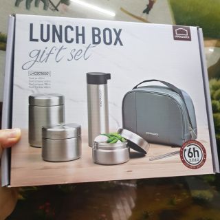 Bộ hộp cơm giữ nhiệt Lock&Lock LHC8016S01