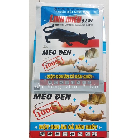 diệt chuột Mèo Đen (1gói)