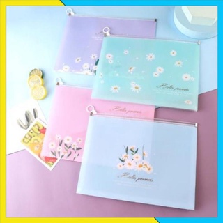 [FREESHIP]  Bìa đựng hồ sơ A4 đáy gấp chống nước hình cute