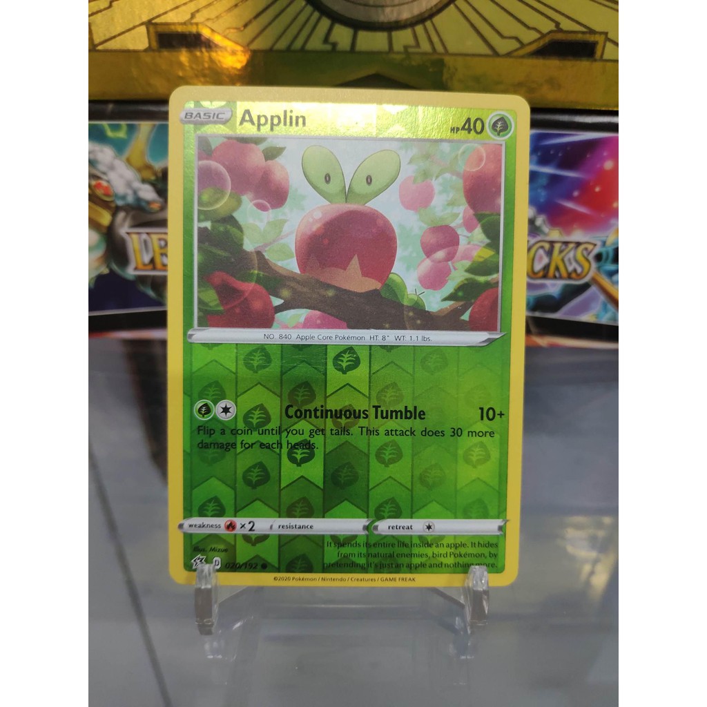 [ Dưa Hấu Yugioh ] Lá bài thẻ bài Pokemon Applin