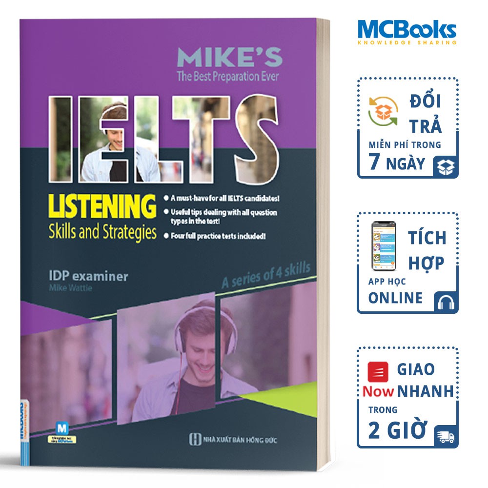 Sách - Ielts Listening - Skills And Strategies - Dành Cho Người Luyện Thi Ielts - Học Kèm App Online