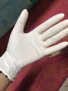 Găng tay y tế có bột size S Thái Lan