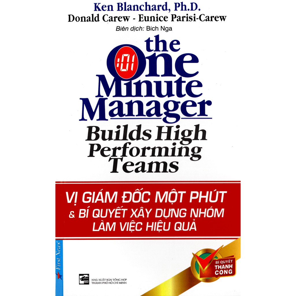 Sách - Vị Giám Đốc 1 Phút & Bí Quyết Xây Dựng Nhóm Làm Việc Hiệu Quả | BigBuy360 - bigbuy360.vn