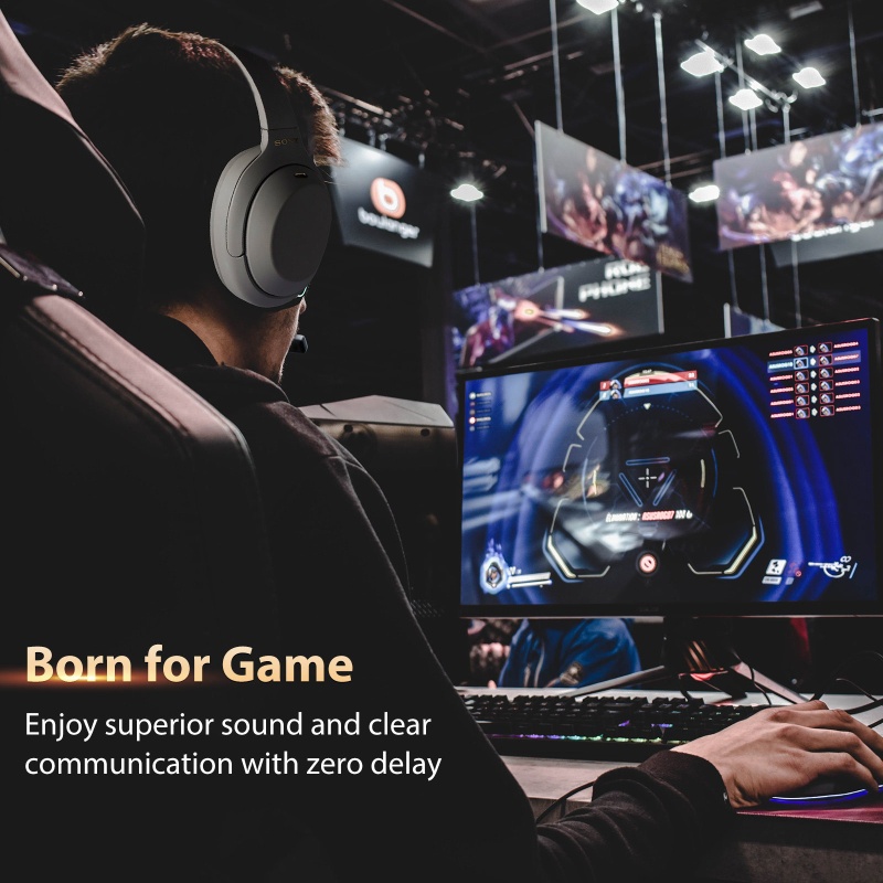 Tai Nghe WH-1000XM4/1000XM3 Kèm Mic Điều Chỉnh Âm Lượng