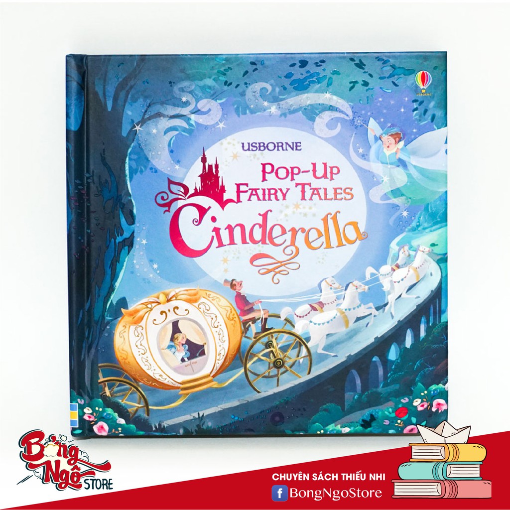 SÁCH POP UP CINDERELLA – SÁCH TIẾNG ANH CHO BÉ