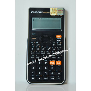 Máy tính VINACAL 570EX Plus II – THẾ HỆ MỚI - Tặng Kèm Sổ Tay