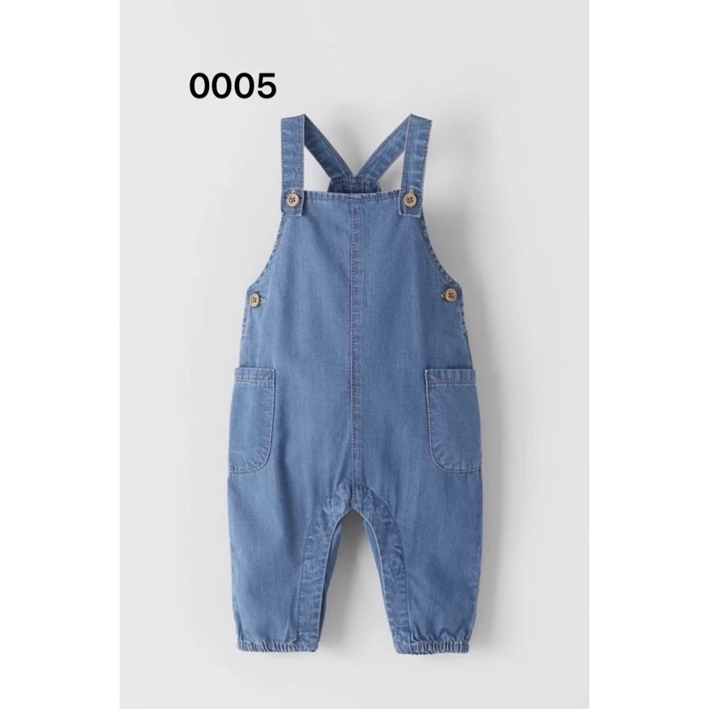 Quần yếm Zara size nhí 1/3m-9/12m