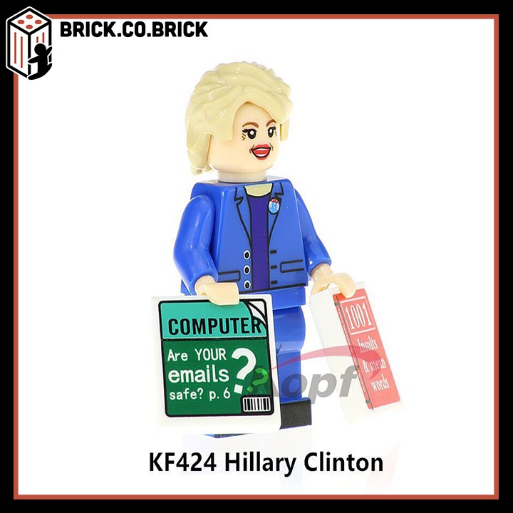 KOPF 423 424 191 - Hai chính trị gia Mỹ Clinton và Trump