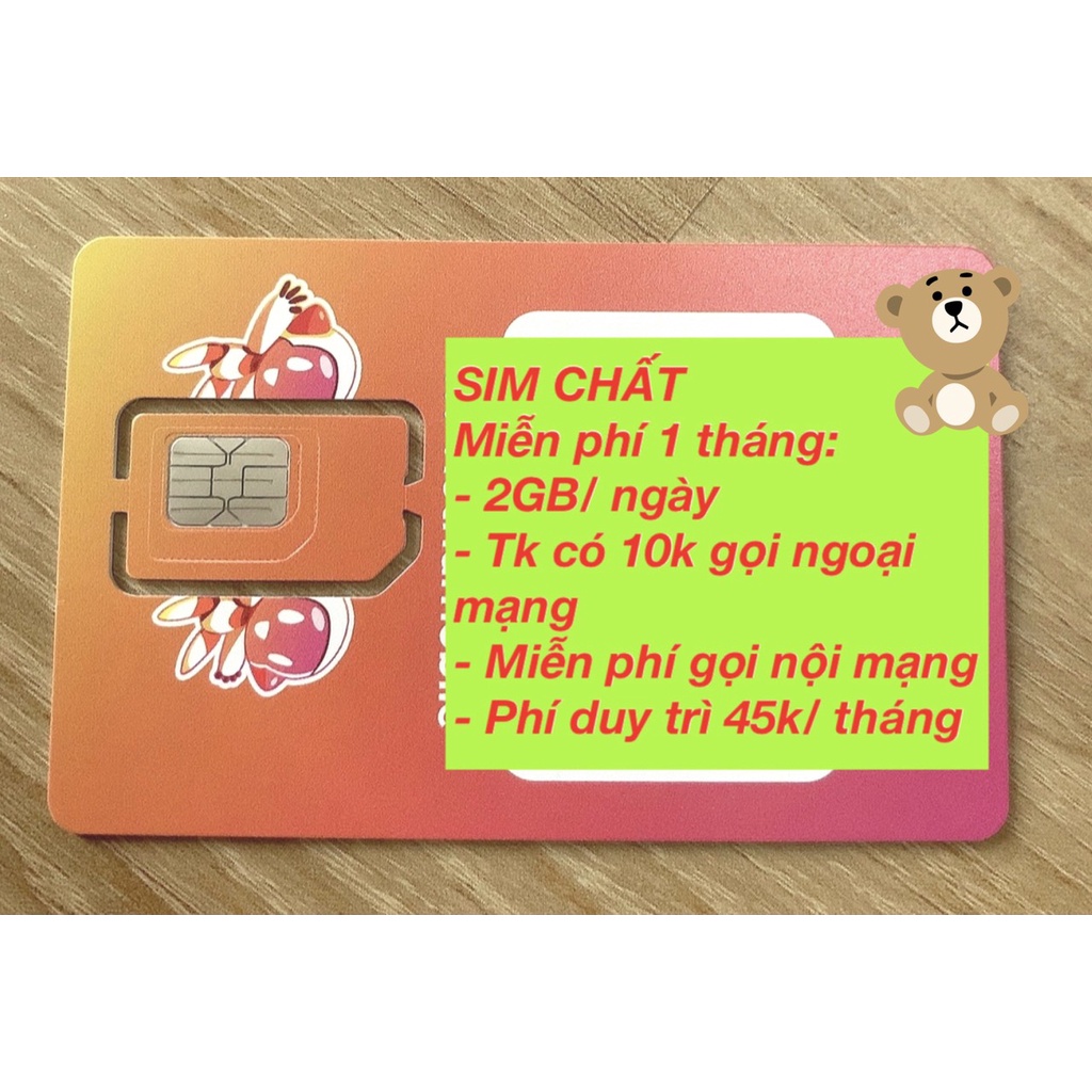 Sim 4G Vietnamobile data 2GB/ngày tạo mọi tài khoản [Miễn phí 1 tháng]