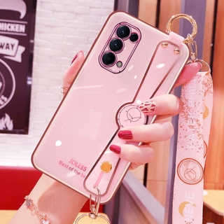 Ốp điện thoại có dây đeo cổ tay và dây đeo cổ sang trọng cho Samsung Galaxy S21 Ultra S21+ 5G A12 A02s