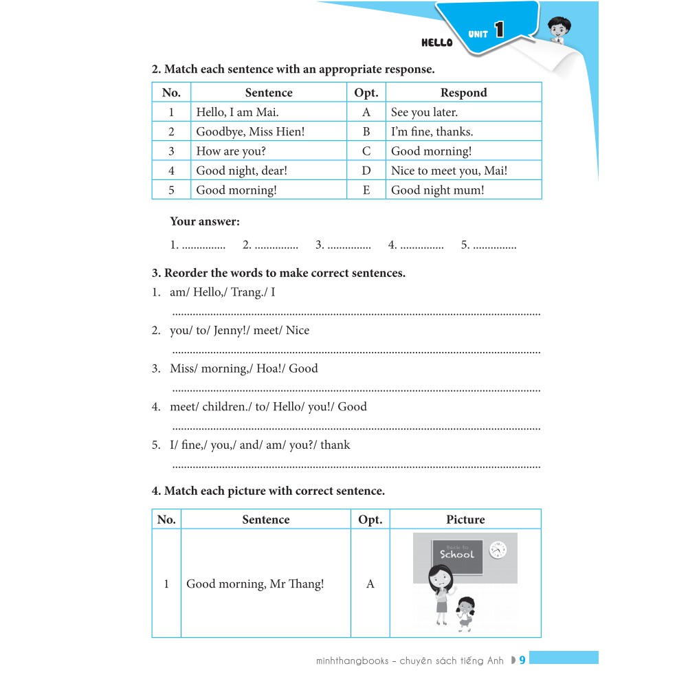 Sách - Em học giỏi tiếng Anh lớp 3 - Tập 1 (tái bản 02) Tặng Bookmark