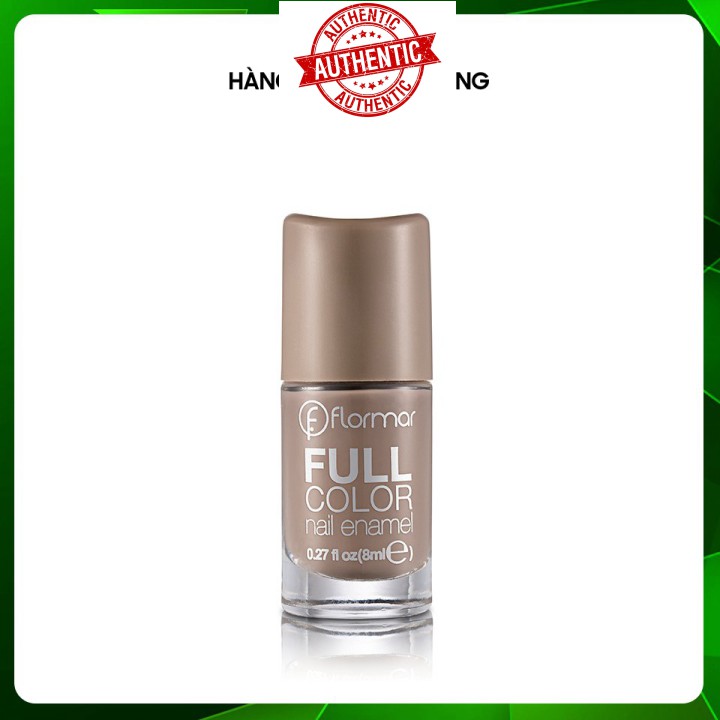 [Voucher giảm giá cho khách sỉ mỹ phẩm chính hãng] Sơn Móng Tay Flormar Full Color Nail Enamel Màu Chocolate FC07 8ml