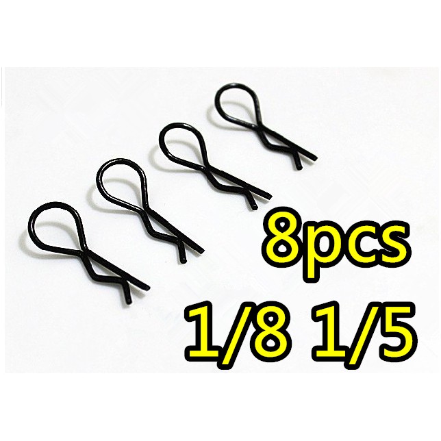 8 Chiếc Thân Kẹp Chân 1 / 8 1 / 5 RC Racing Vỏ Cố Định HSP HPI baja Phần rovan km