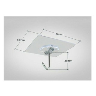 Móc dán tường, miếng dán chịu lực