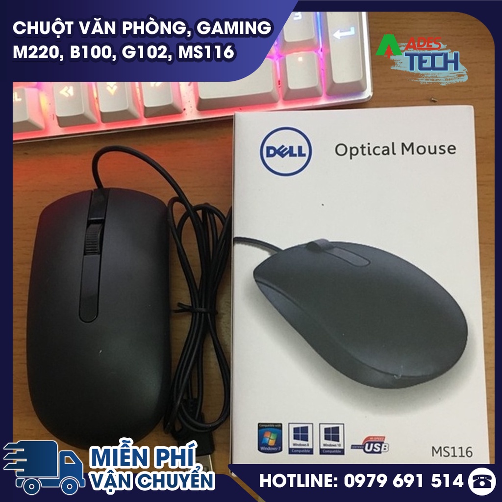 Chuột Văn Phòng, Gaming M220 | B100 | G102 | MS116 Giá Rẻ Chất Lượng Cao - Bảo hành 3 tháng