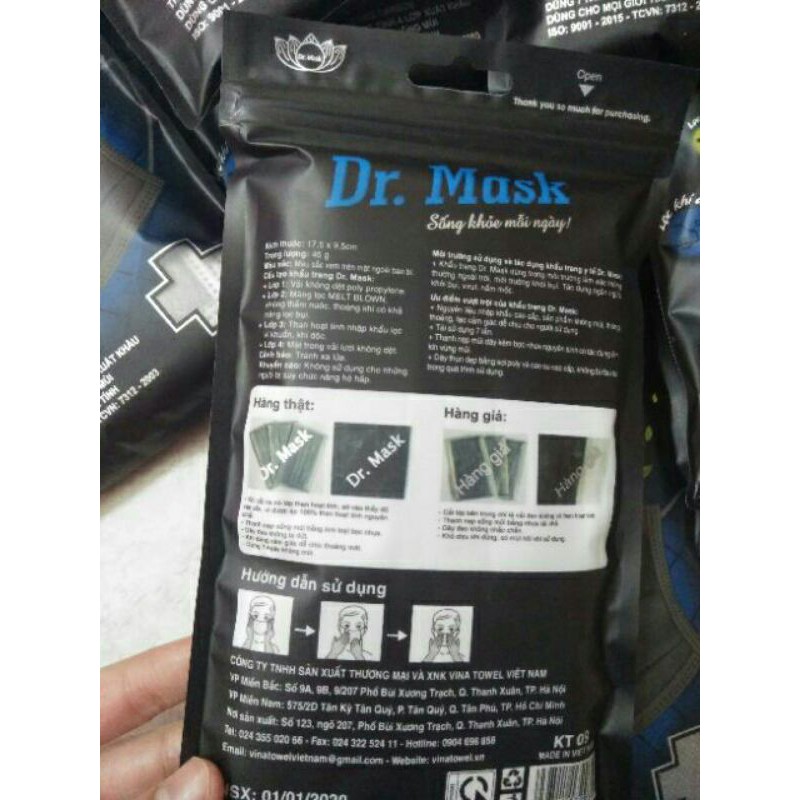 khẩu trang dr mask