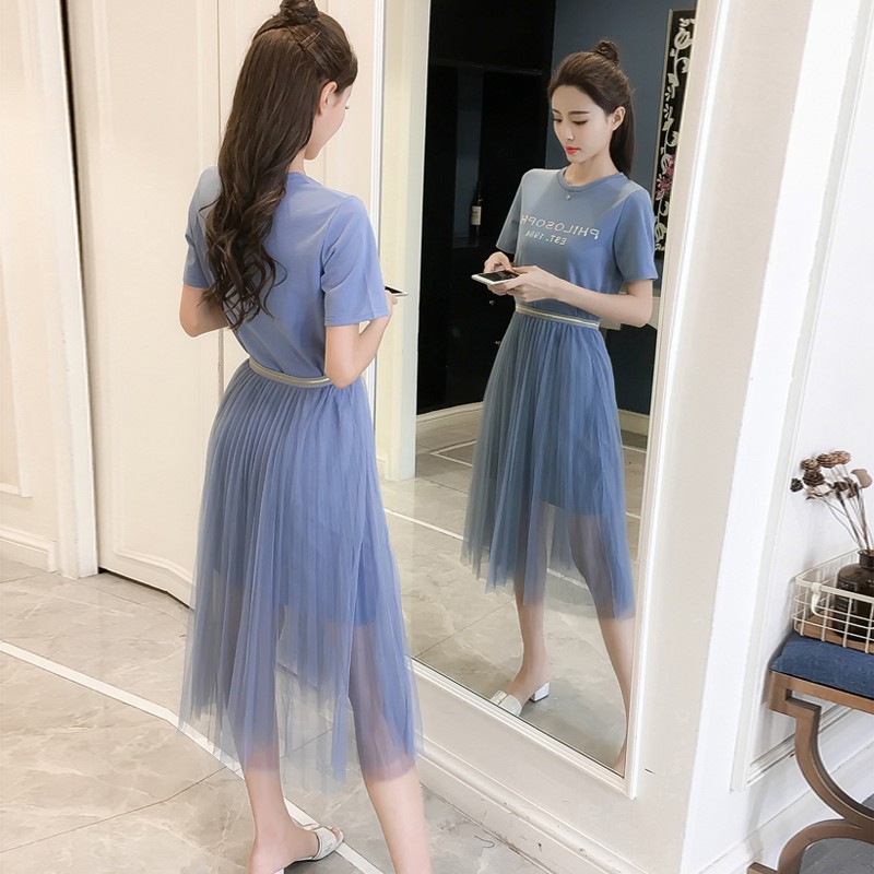 Đầm Nữ Tay Ngắn Ôm Dáng Phong Cách Hàn Quốc | BigBuy360 - bigbuy360.vn